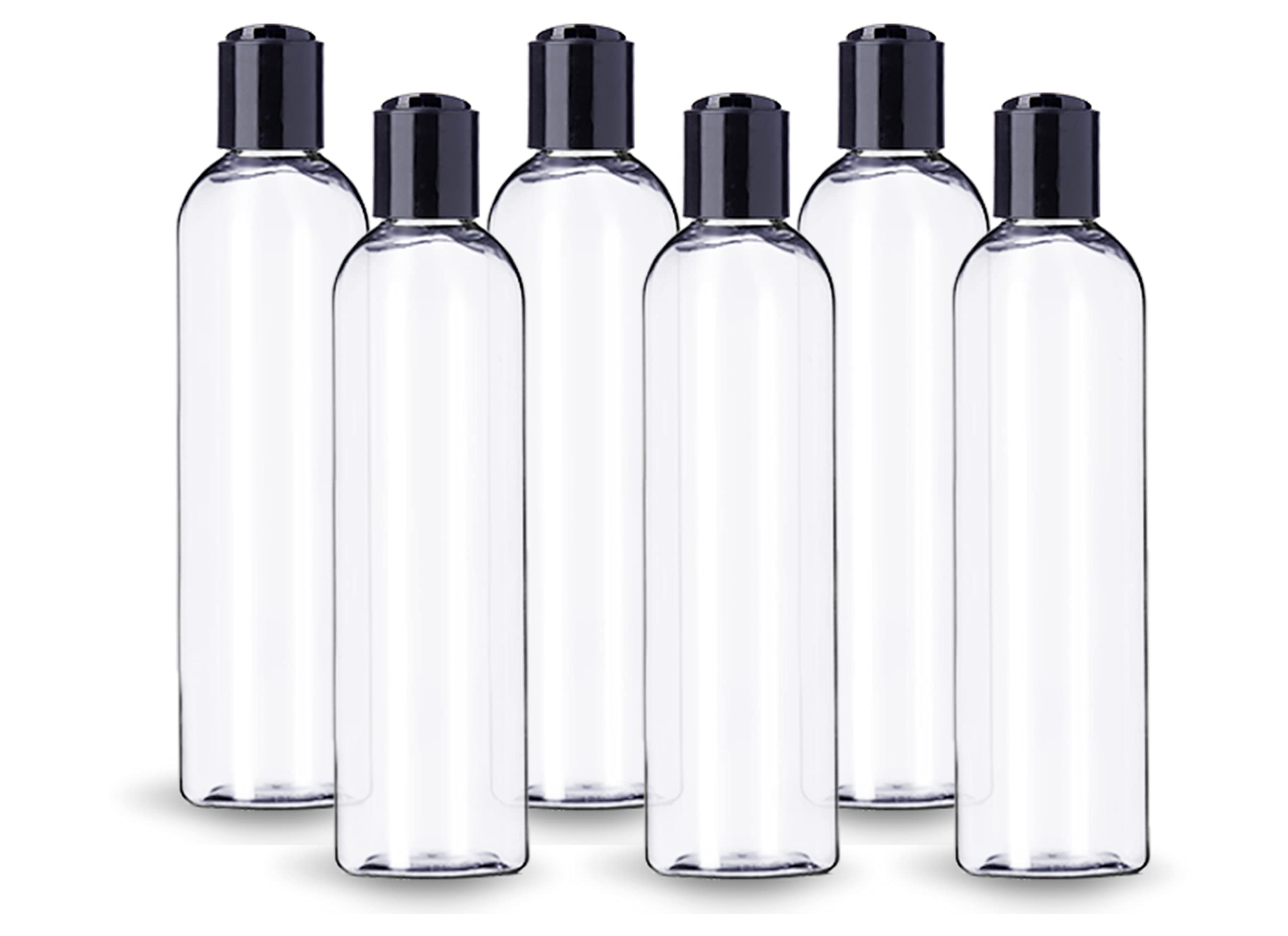 Botellas ljdeals con dosificador disc negro para dispensar cremas y gel
