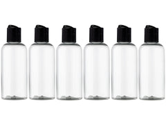 Conjunto de 6 botellas ljdeals para cosméticos, prácticos y reutilizables.