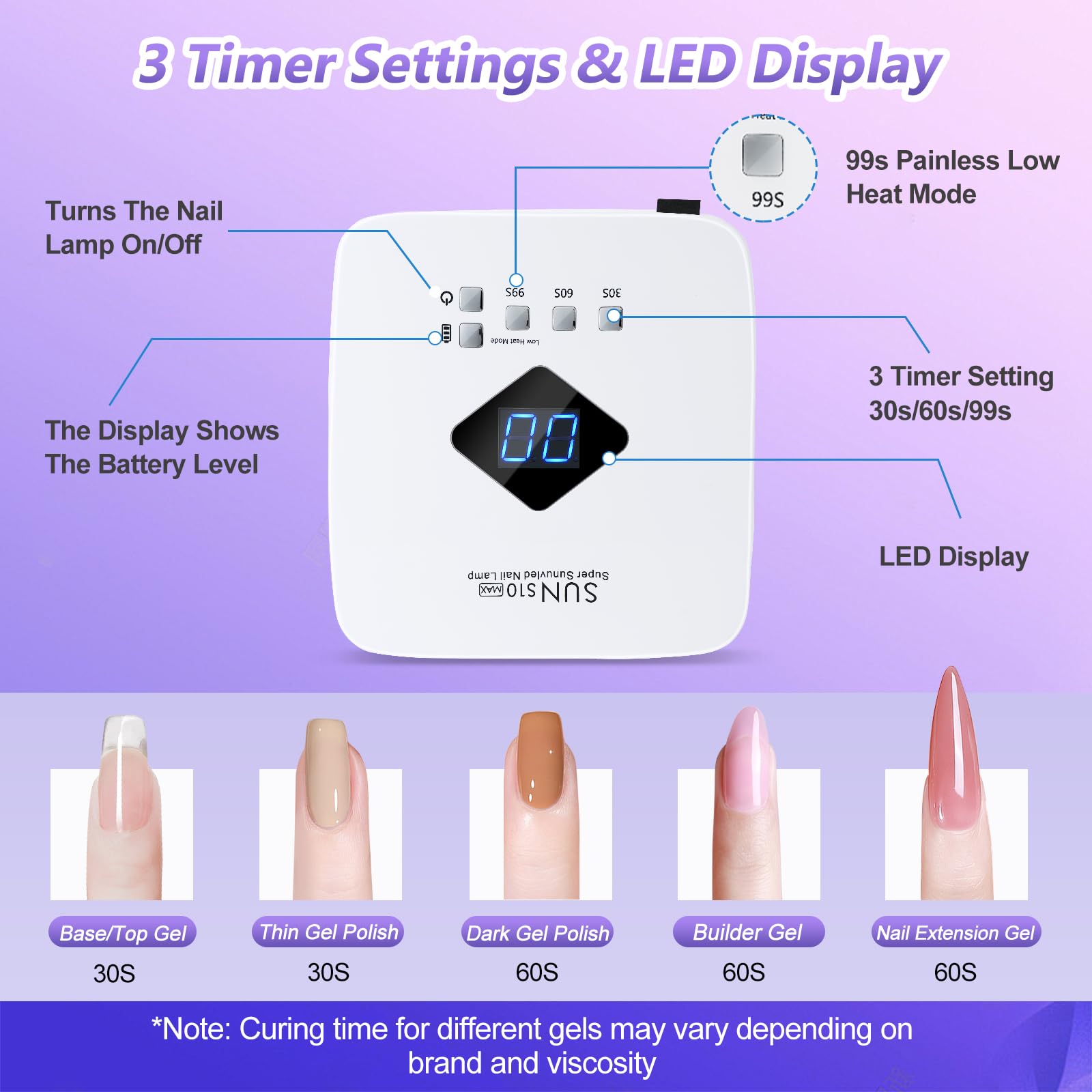 LKE lámpara UV con sensor infrarrojo para encendido automático