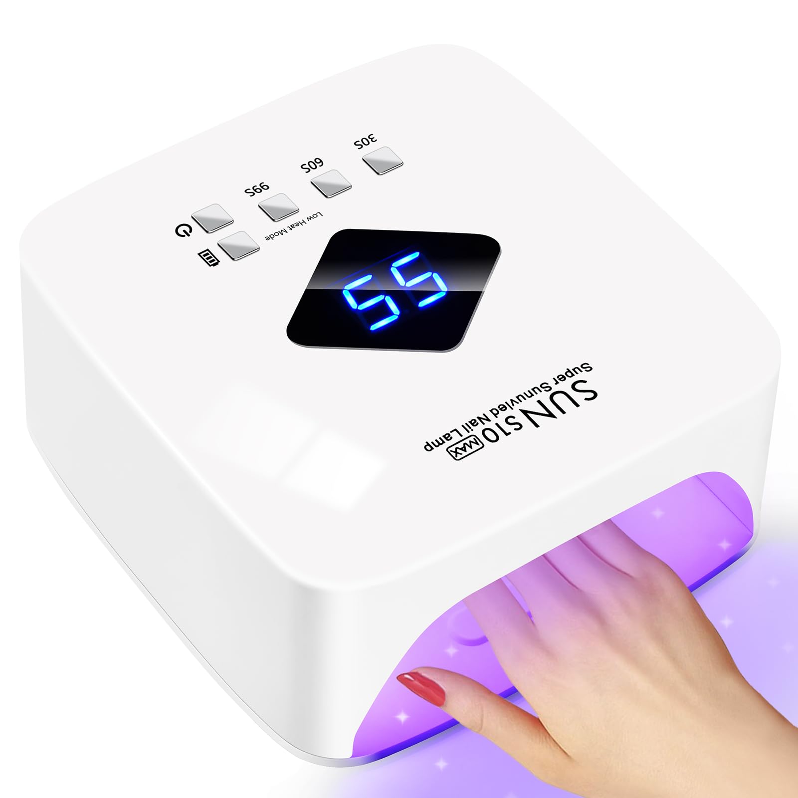 LKE lámpara UV para regalo ideal para amantes del nail art