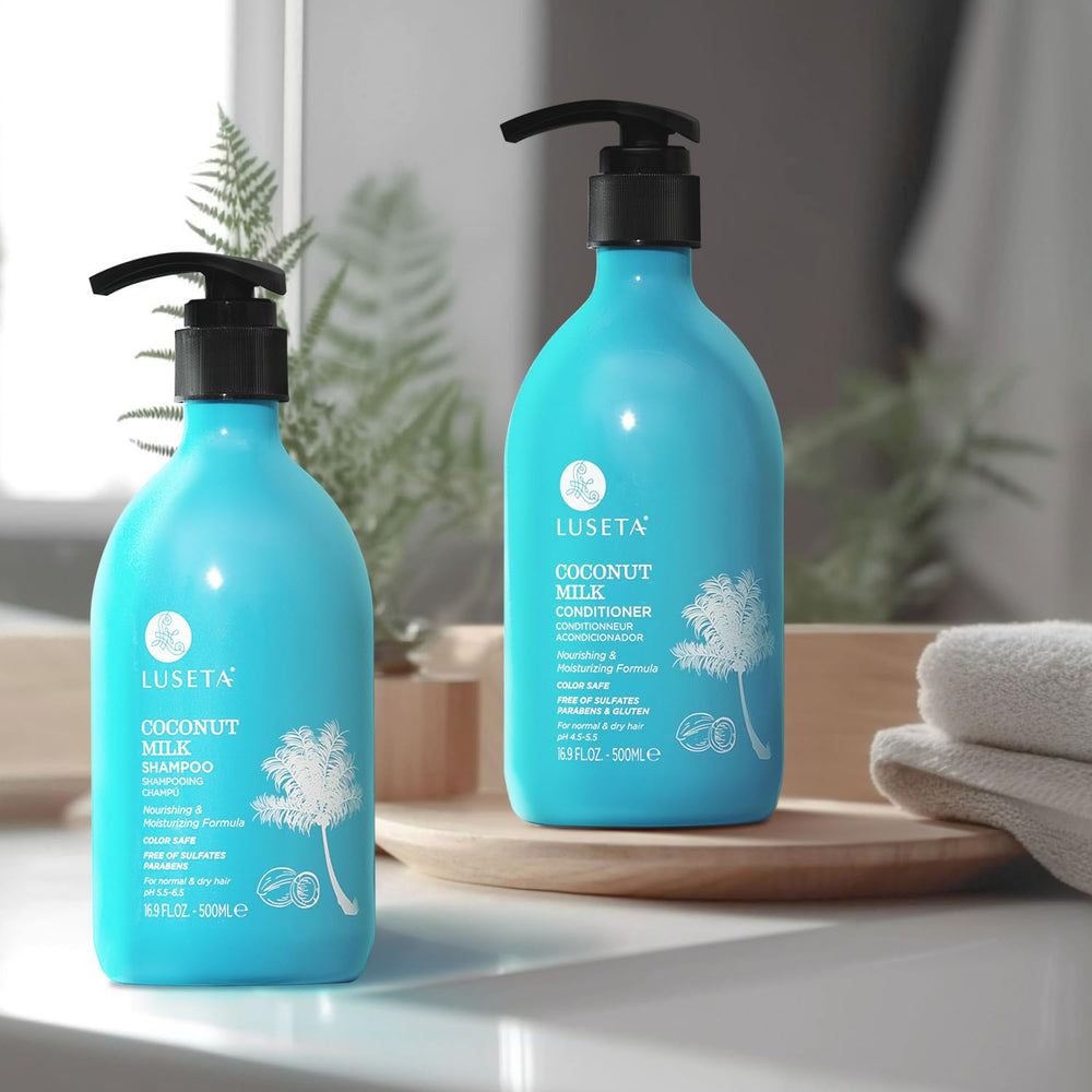 L LUSETA protección de color y keratina, compatible con cabello teñido