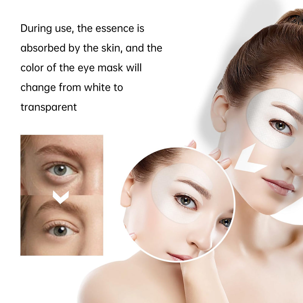 Combina retinol, hialuronico y colágeno en parche LLVYUO para ojos.