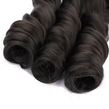 LMZIM Frances Curl crochet: rizos voluminosos para estilos versátiles.