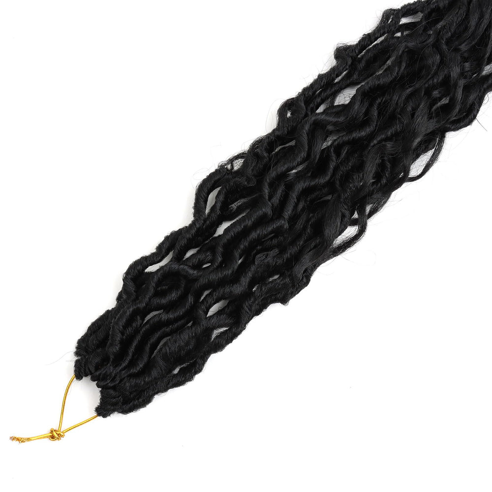 LMZIM Goddess Locs 24in estilo river-loc para look bohemio.