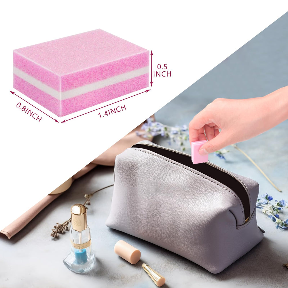 LNAUJS bloque pulidor uñas suave, adecuado para uñas naturales