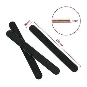 LNAUJS limas para uñas acrílicas y naturales con acabado versátil.