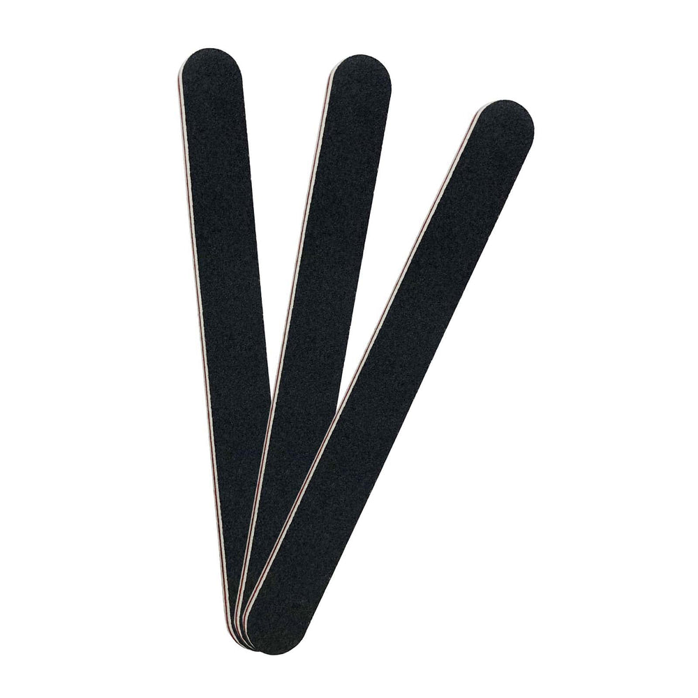 LNAUJS, lima profesional de uñas, doble cara 100/180 para uñas naturales y acrílicas.