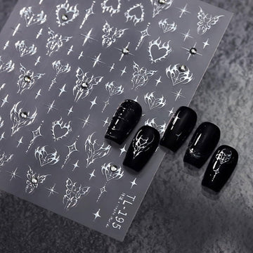Lnulyaciy estrellas 5D relieve: realza uñas con efecto tridimensional duradero.