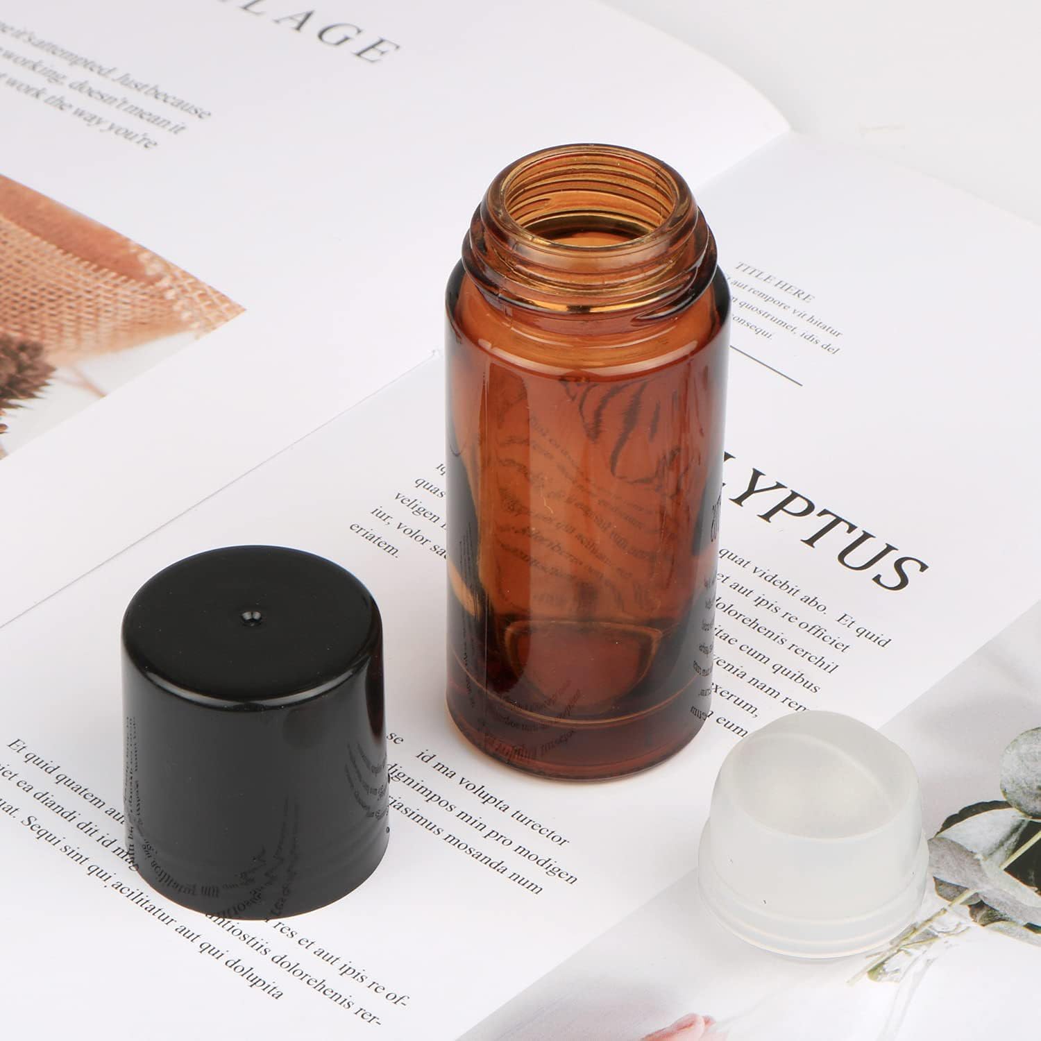 LNYMZD rodillo suave de 30ml para aceites esenciales y perfumes