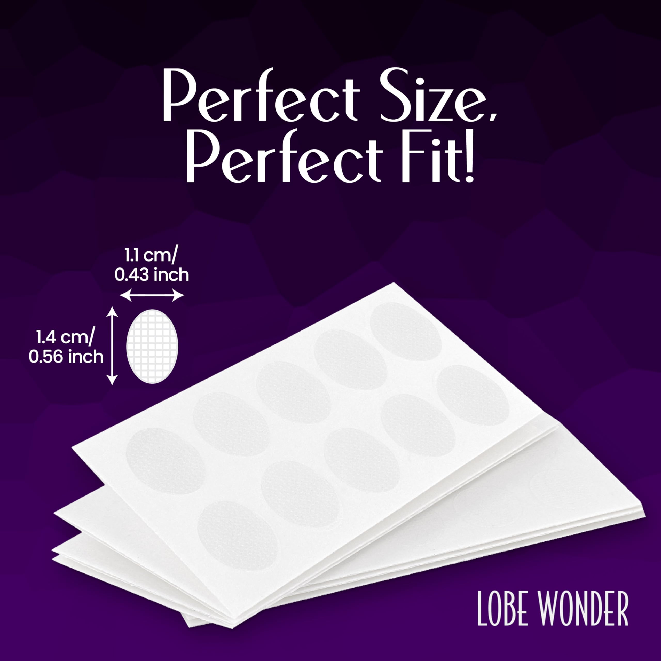 Lobe Wonder parche duradero, paquete de 180 parches para uso prolongado.