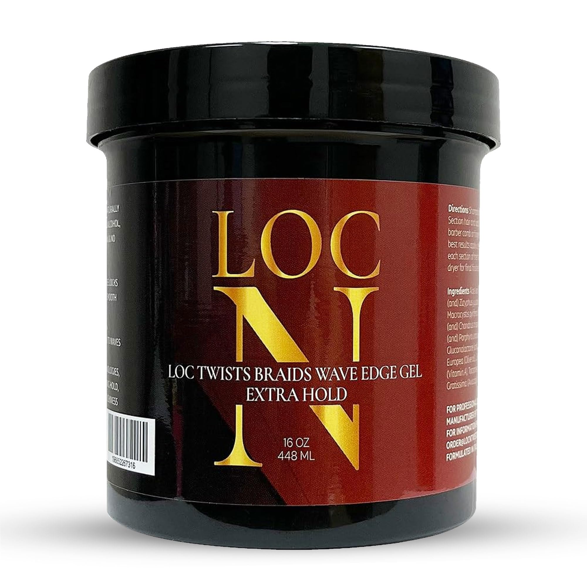 Loc N aloe y vitamina E nutre el cuero cabelludo y aporta brillo natural.