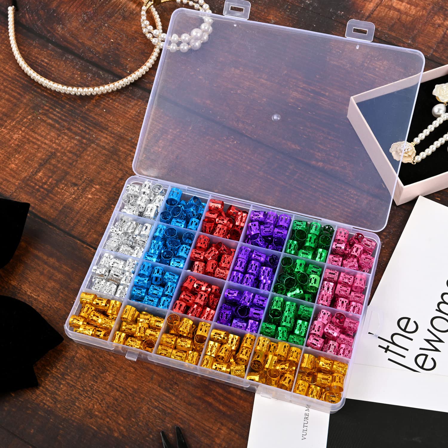 Accesorios brillantes para peinado de noche o viaje Loceast.