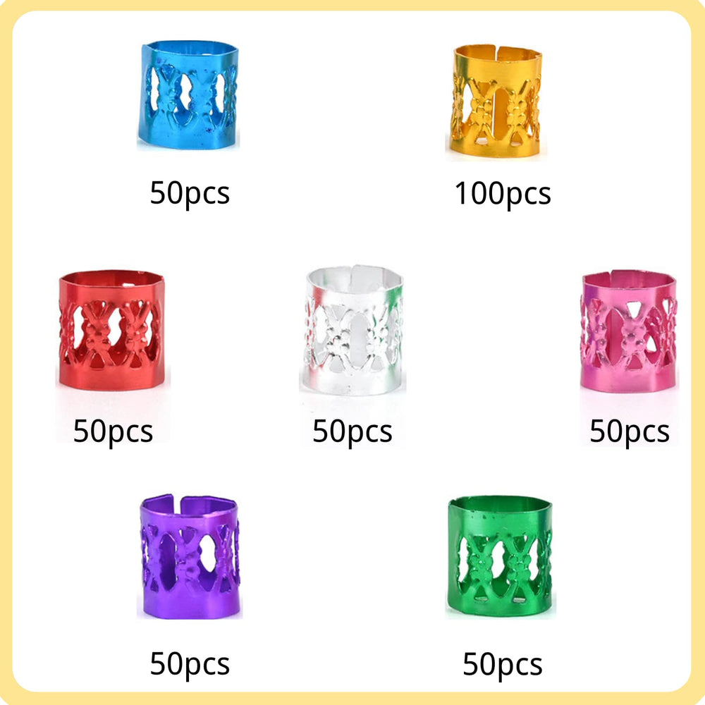 Clips de pelo ajustables Loceast, fáciles de colocar y quitar.