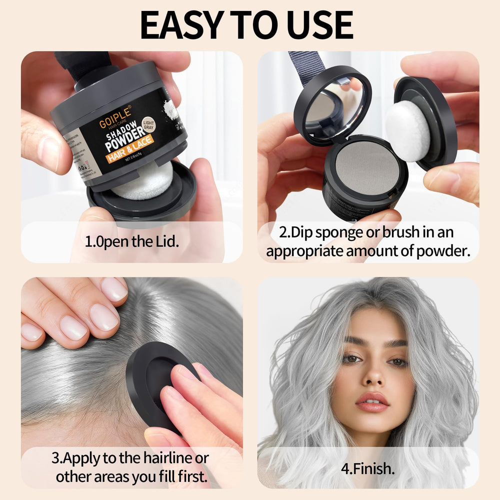 Lockmio Estilo rápido: fija el look cubriendo zonas claras.