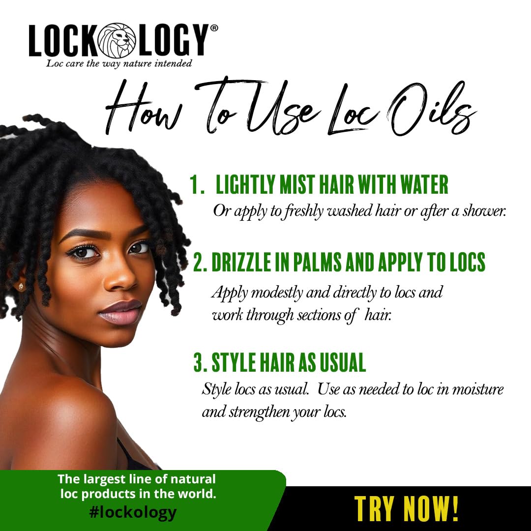 Lockology Aceites Naturales en EEUU: fórmula suave que nutre locs con ingredientes naturales