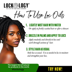 Lockology Aceites Naturales en EEUU: fórmula suave que nutre locs con ingredientes naturales