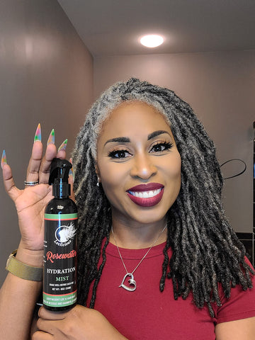 LOCLICIOUS Glicerina y aceites para locs: acondicionamiento suave sin residuos.