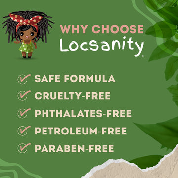 Locsanity compromiso de calidad, ingredientes transparentes para cuidado del cabello.
