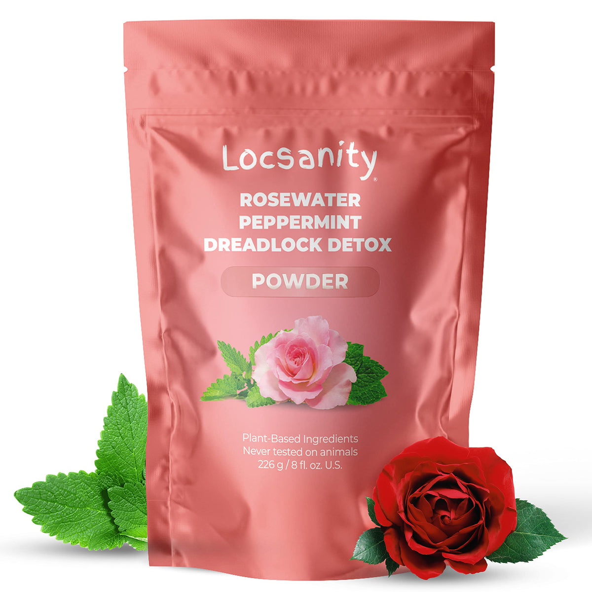 Locsanity polvo detox para dreadlocks, limpieza profunda del cuero cabelludo y cabello más ligero.