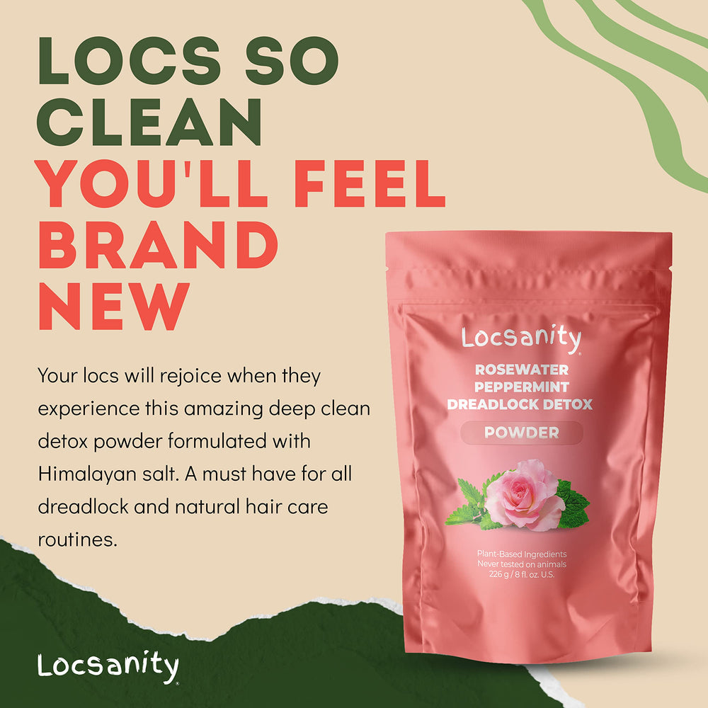 Locsanity limpieza profunda en casa, adecuado para uso regular.