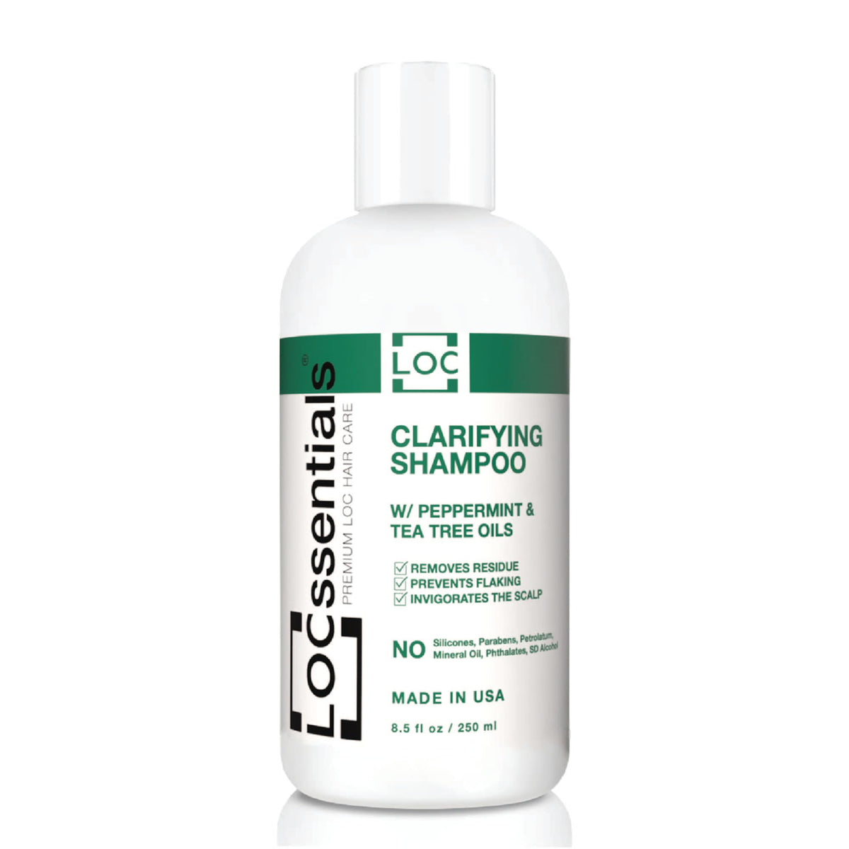 LOCssentials champú clarificante para locs, limpieza profunda para cuero cabelludo saludable
