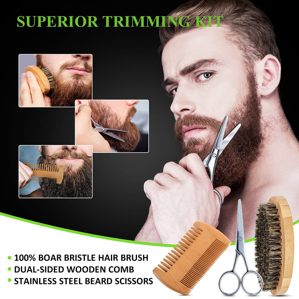 LOKDLAWEN tijeras para barba, recorte preciso para un contorno claro