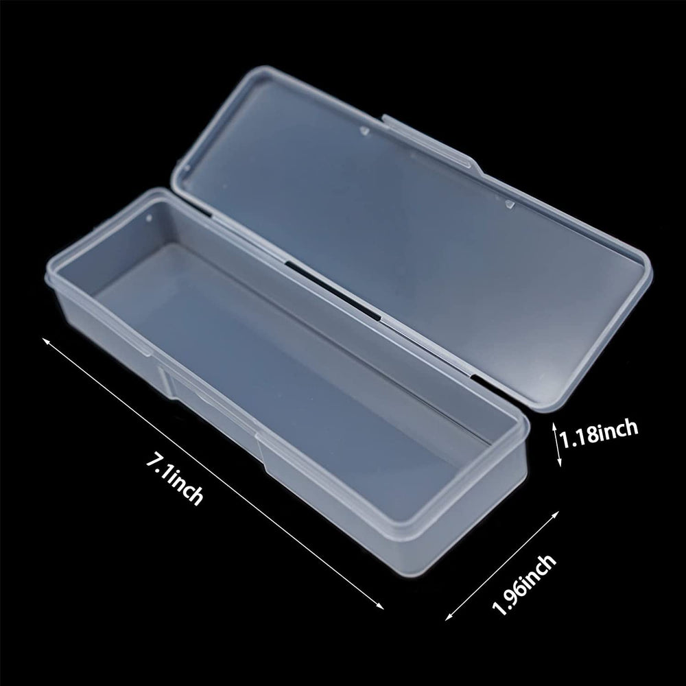 Lokyango organizador de uñas, diseño transparente para ver el contenido fácilmente.