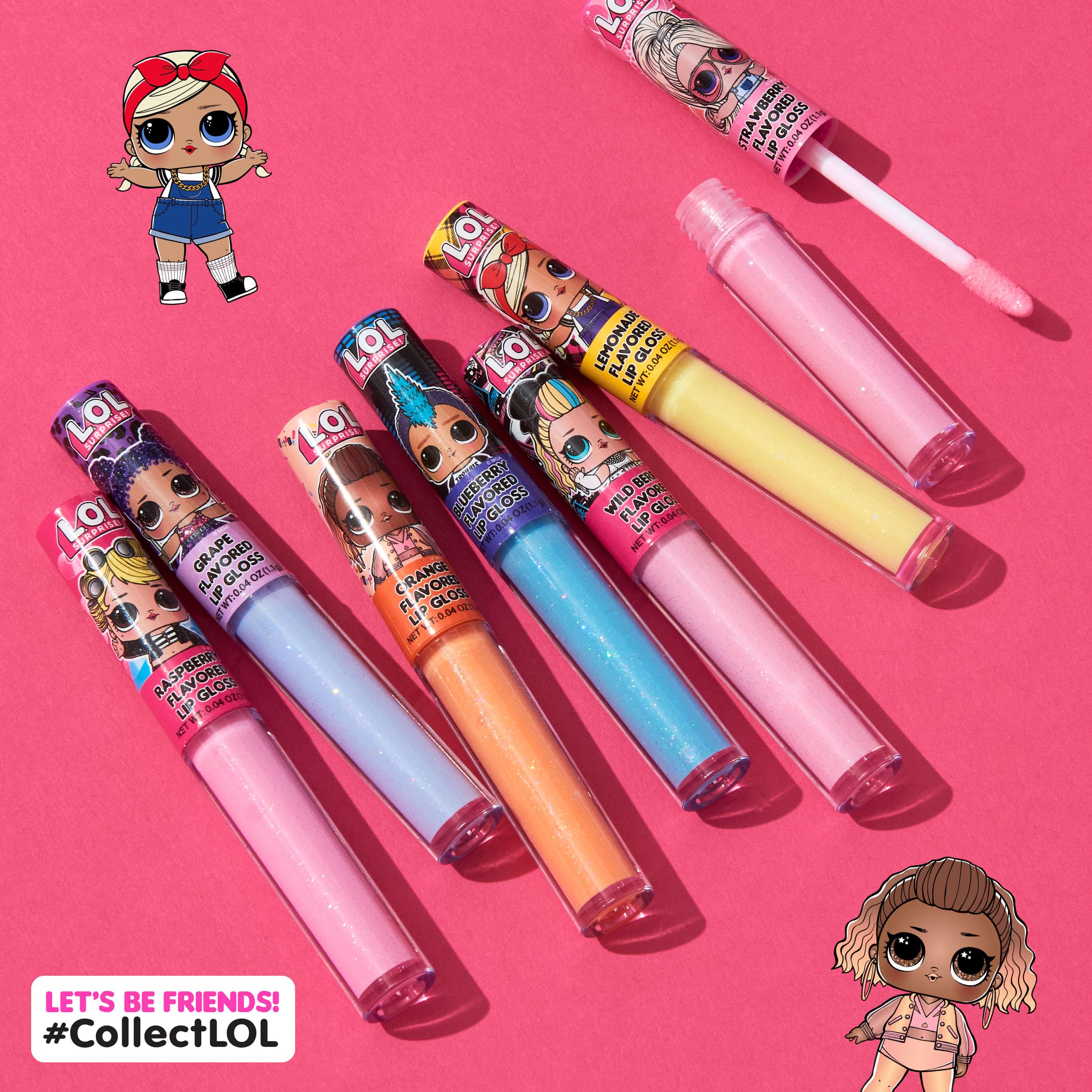 L.O.L. Surprise brillo labial cereza silvestre para dulzura suave