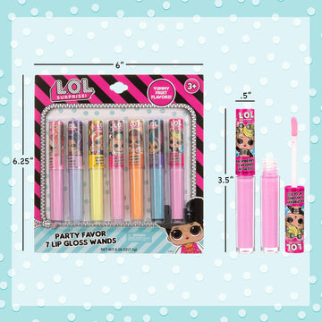 L.O.L. Surprise brillo labial con personajes en cada varita