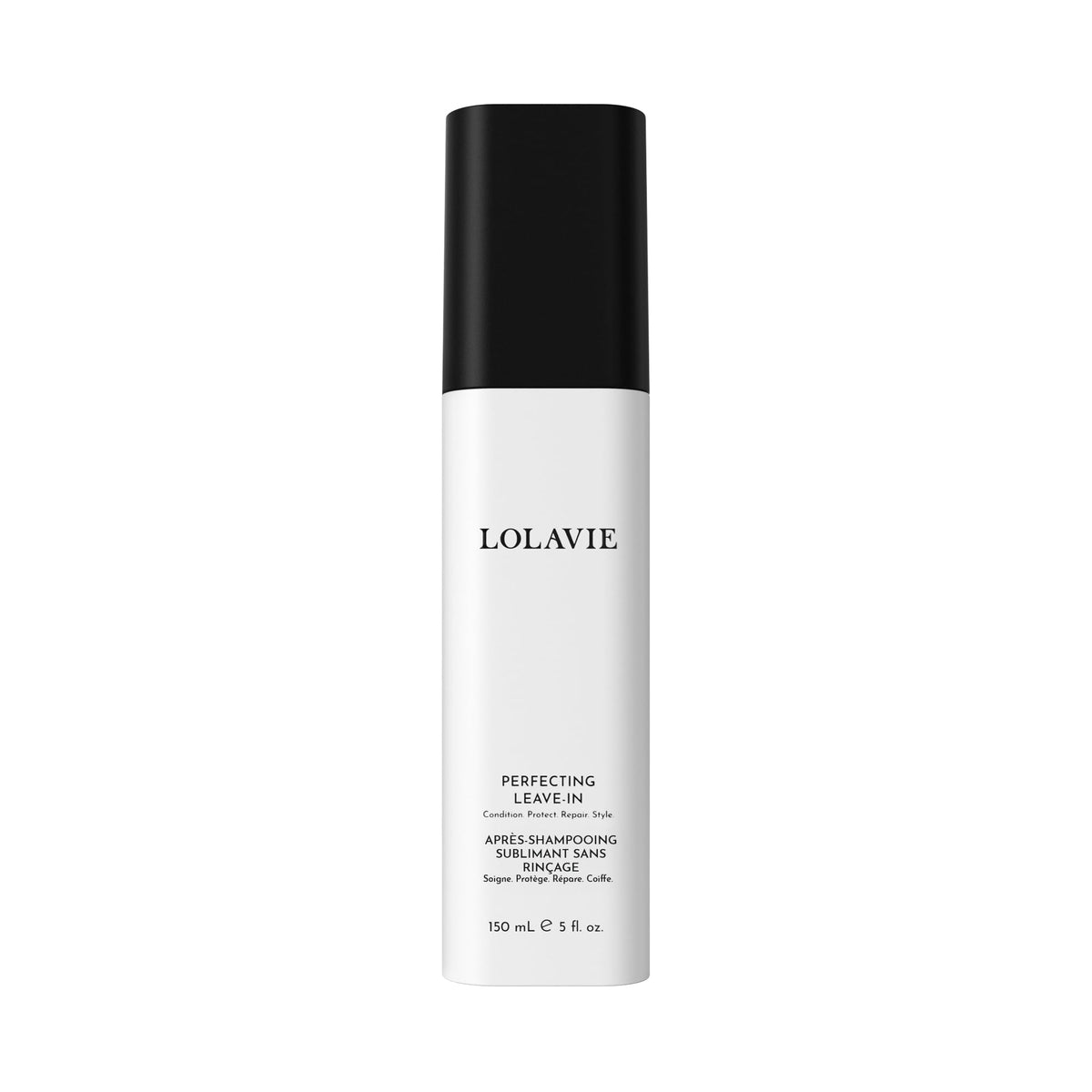 LolaVie Acondicionador sin enjuague en botella para uso diario y acabado suave.