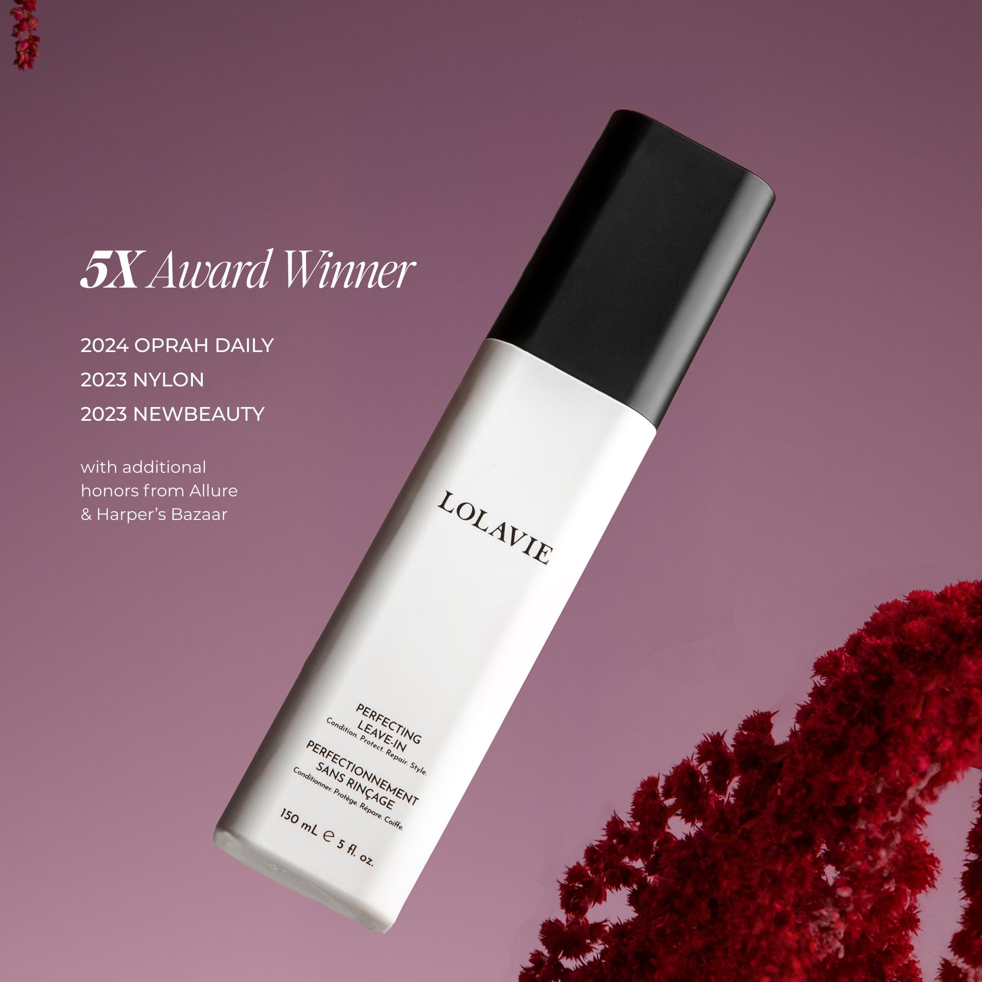 LolaVie control del frizz durante 72 horas para un acabado más estable.