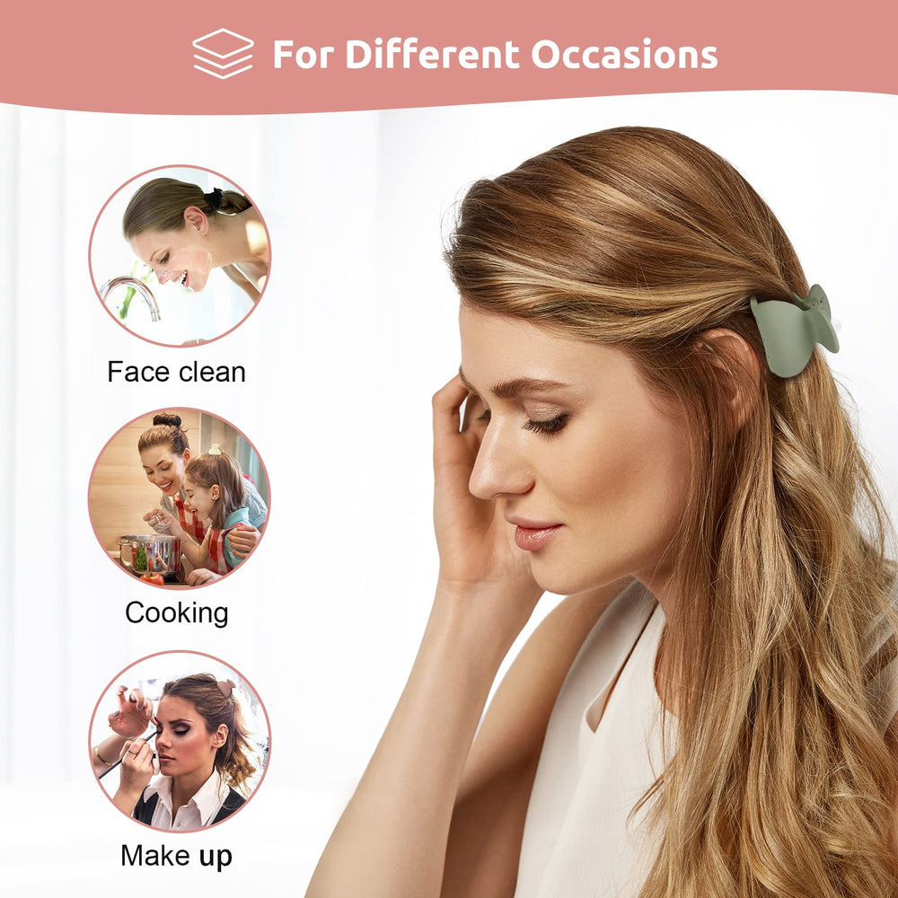 Lolalet clip para cabello ocupado ofrece sujeción rápida y segura