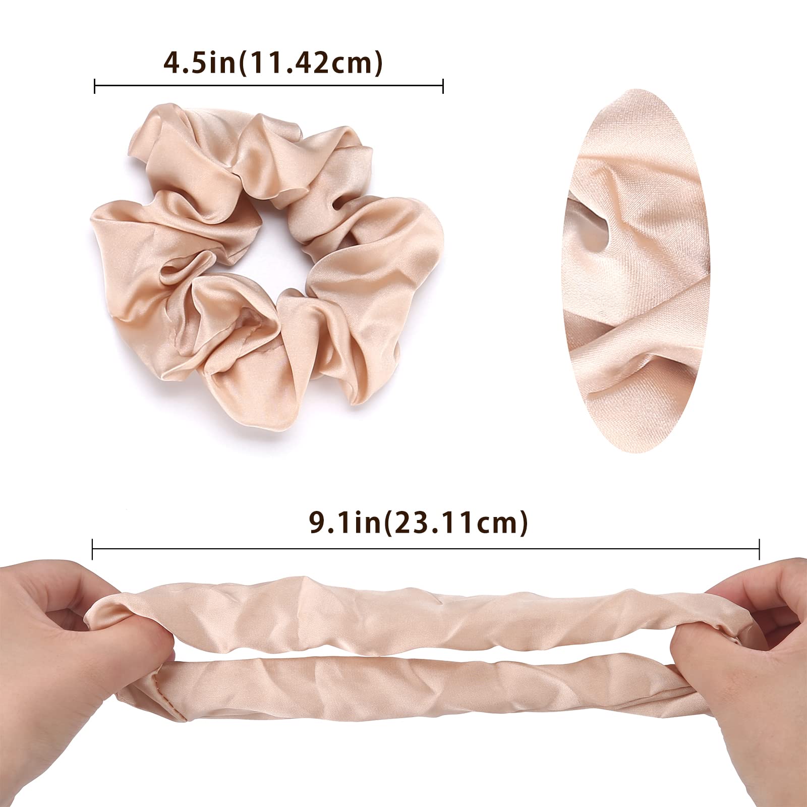 Lolalet coletas satinadas para look diario, combinan con cualquier atuendo.