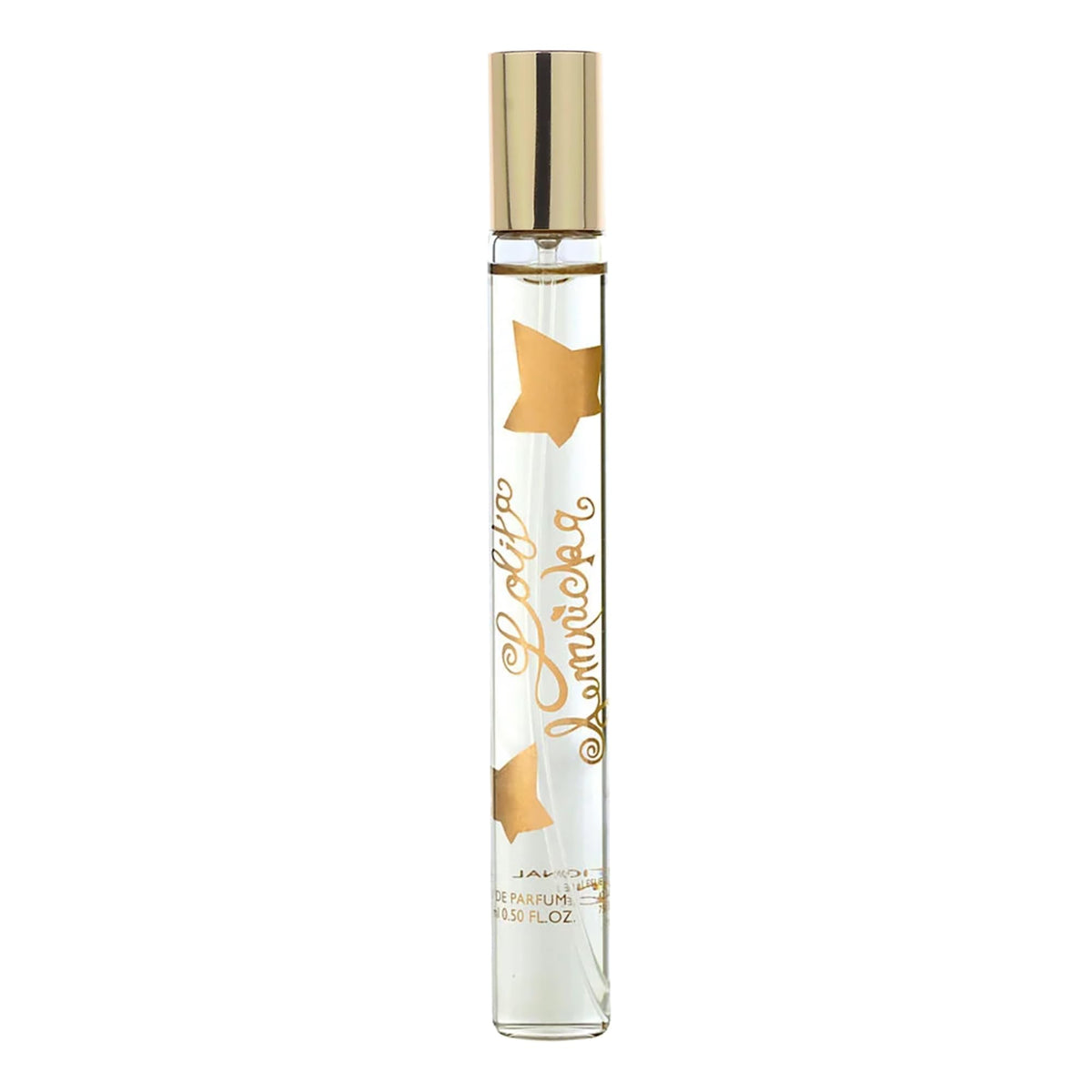 Lolita Lempicka Le Parfum, frasco brillante sobre mesa, aroma distintivo para uso diario.