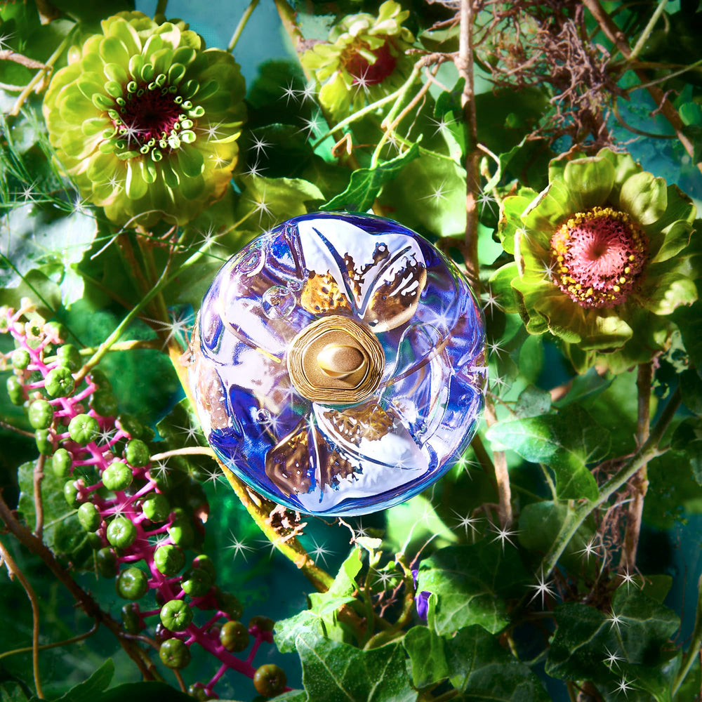 Lolita Lempicka Le Parfum, primer plano de la etiqueta, lujo discreto.