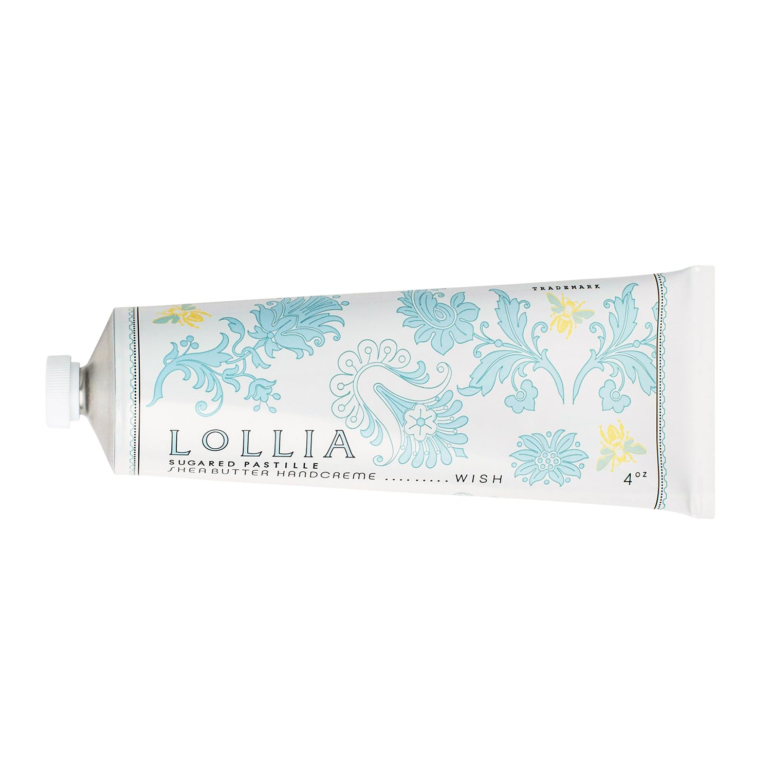 LOLLIA Wish crema de manos frente al frasco para hidratación suave.
