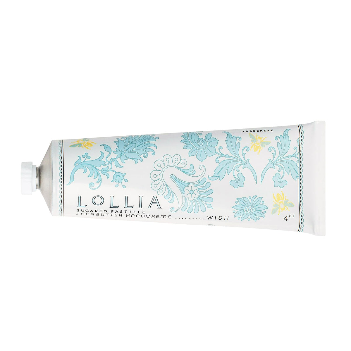 LOLLIA Wish crema de manos frente al frasco para hidratación suave.