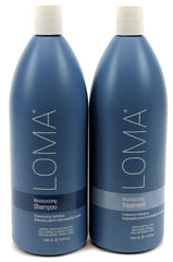 Loma shampoing hydratant en bouteille, protège et hydrate les cheveux.