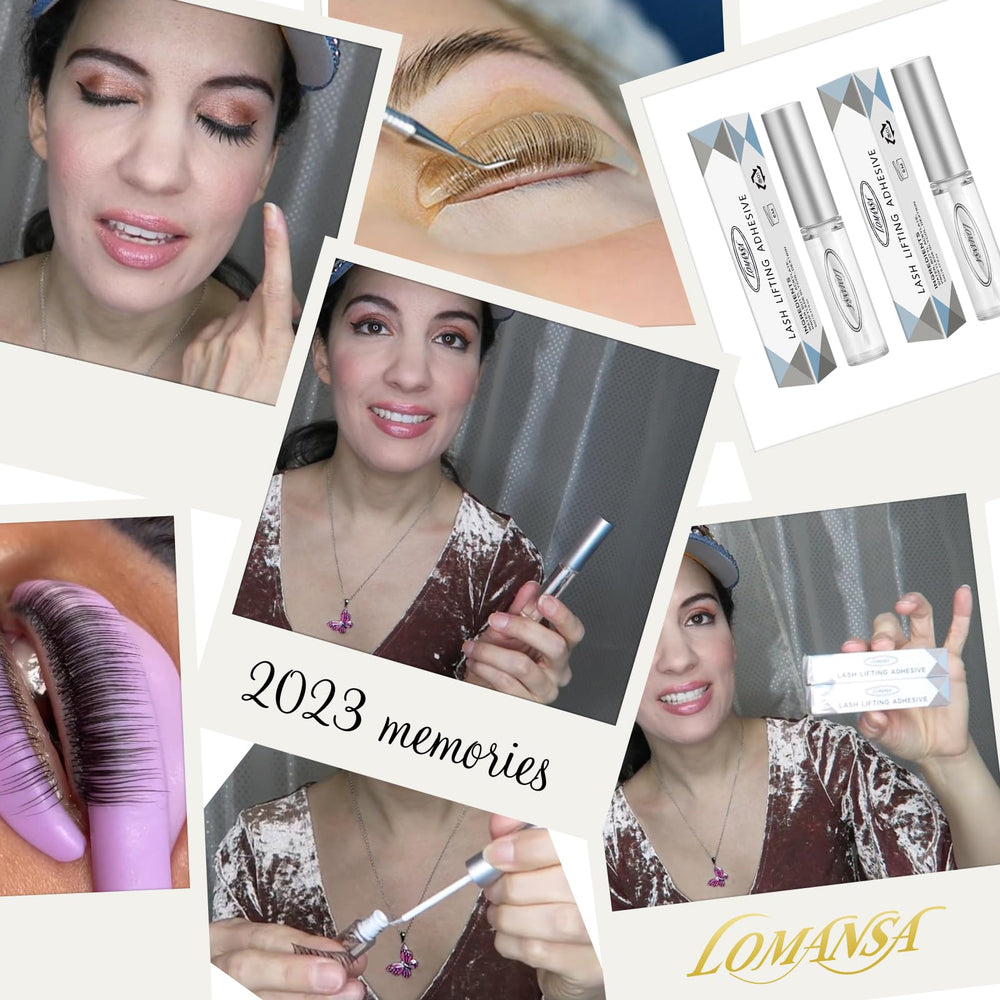 Lomansa Lash Lift adhesivo-cejas-laminacion ideal para cejas laminadas y consistentes.