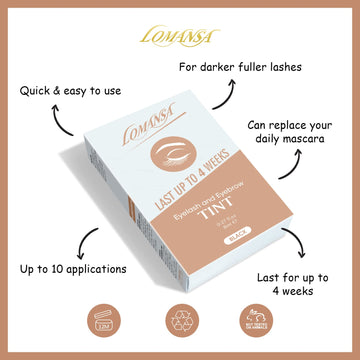 Lomansa: uso seguro y suave para pestañas y cejas