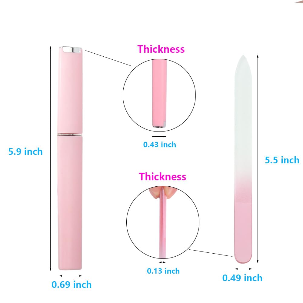 Longluosi vidrio templado, lima resistente para prevenir astilladuras y desgaste.