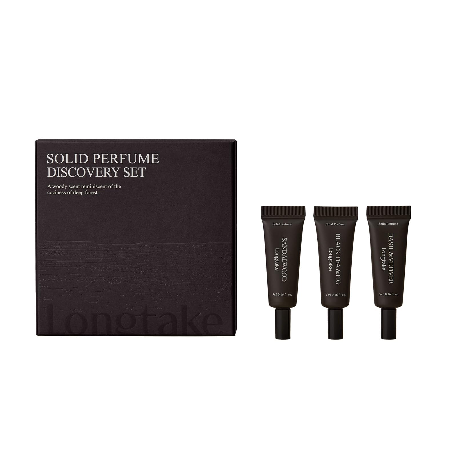 LONGTAKE perfume sólido sándalo: aroma cálido y duradero para uso diario.