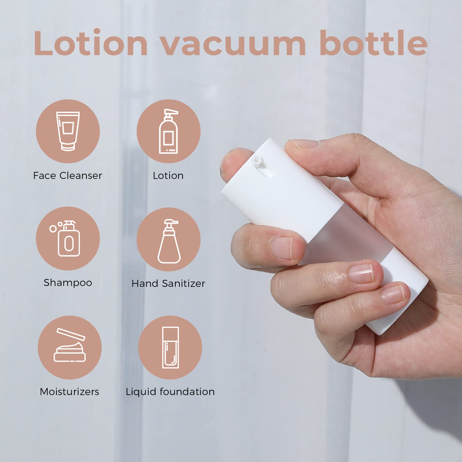 Bomba Longway sin tubo, diseño higiénico para mantener la frescura del producto