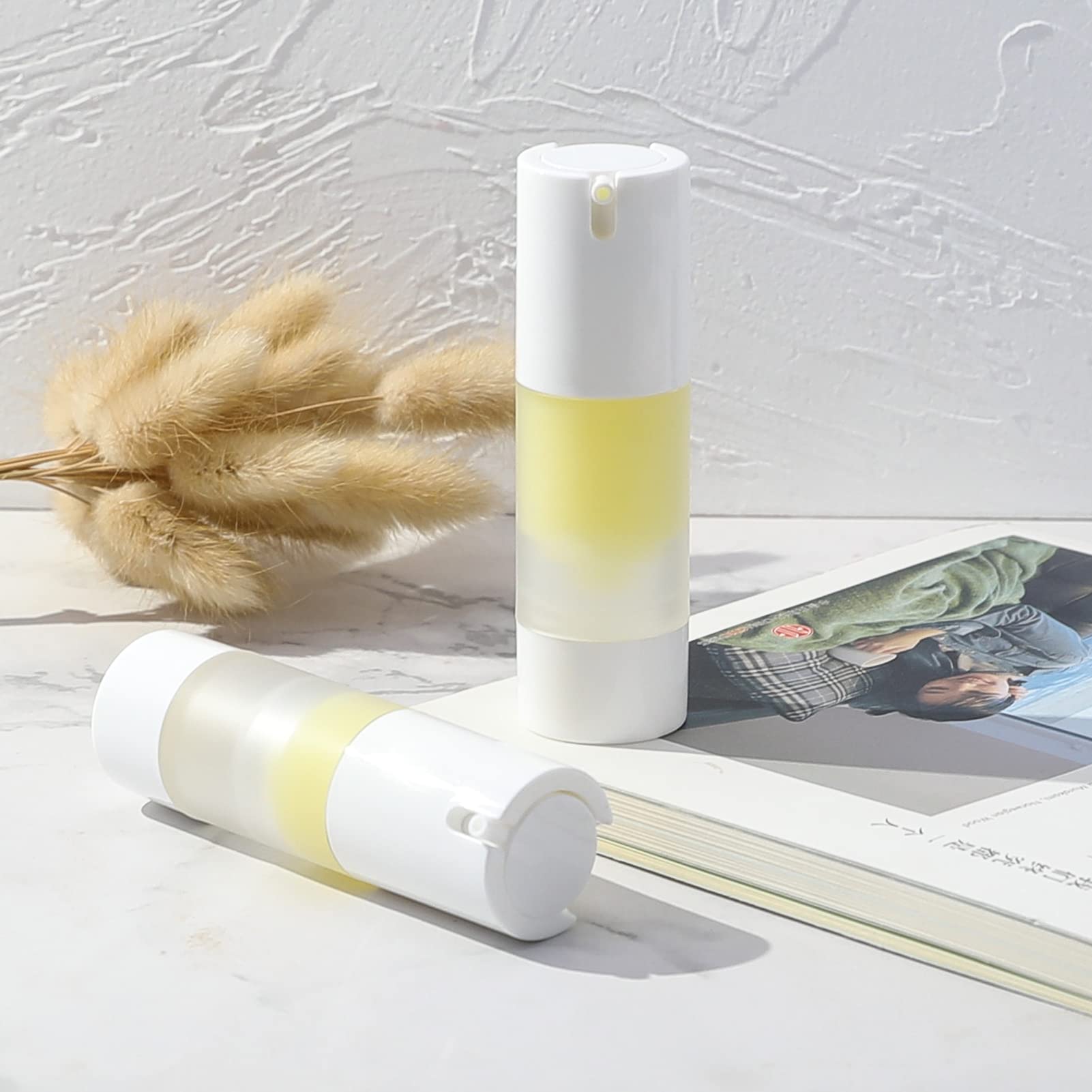 Longway plástico libre de BPA 30ml sin aire