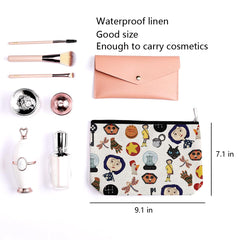 LONGXIN Mr. Bobinsky neceser impermeable para viajes con protección de cosméticos.