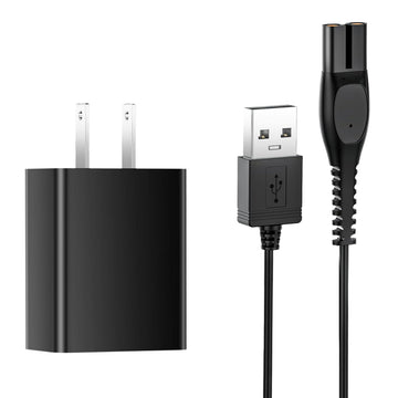 Lonzeais cargador 5V para Philips Norelco con cable de 3 pies, carga estable.