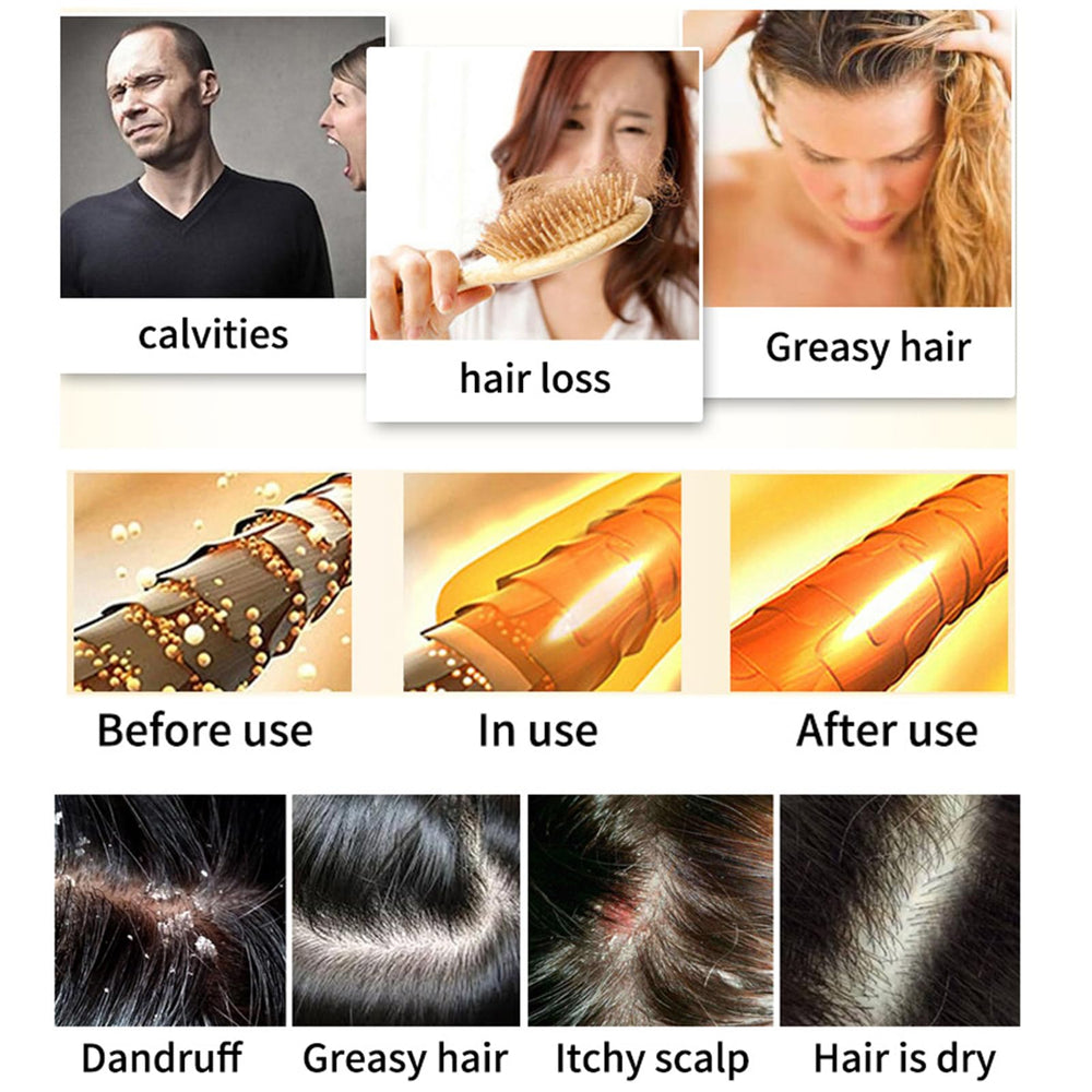 Cabello gris lavanda tras la barra Loobexery, cuidado diario para brillo.
