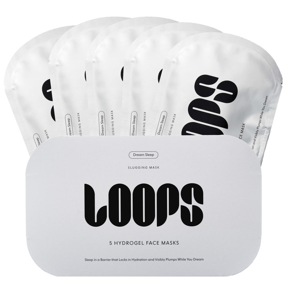 LOOPS Dream Sleep: mascarilla hidrogel para aplicación nocturna que humecta y revitaliza la piel