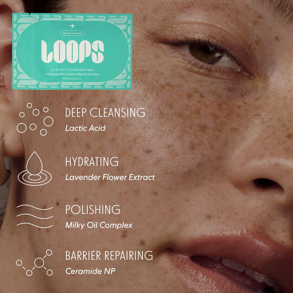 LOOPS kit viaje cuatro pasos: rutina completa en formato compacto.