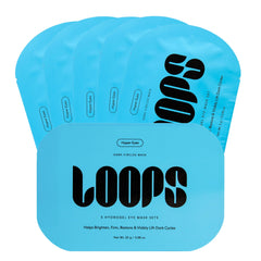 LOOPS mascarilla ocular hidratante mejora la hidratación del contorno.